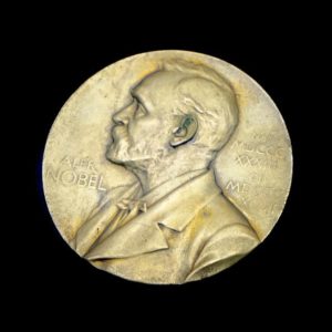 Nobel prize medal