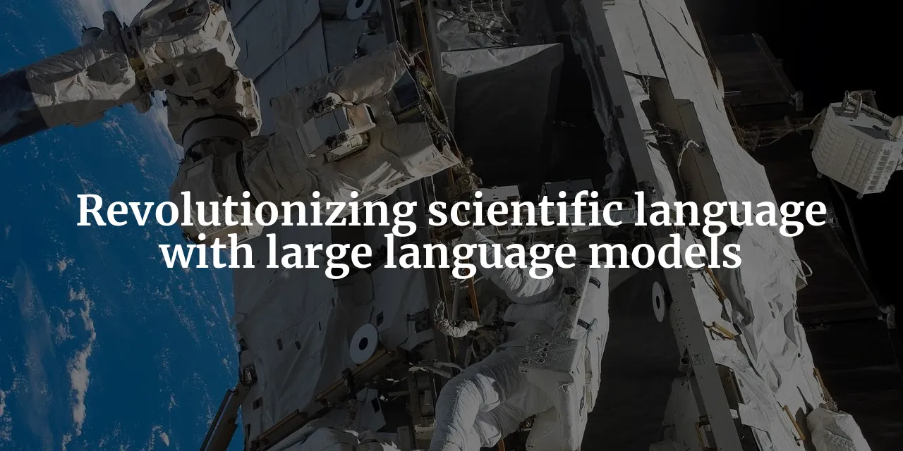 The Language of Science: How Large Language Models are Revolutionizing Research in the Natural Sciences